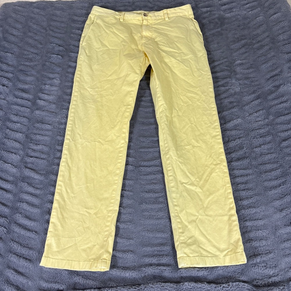 Vineyard Vines Pale Yellow Men's Chinos